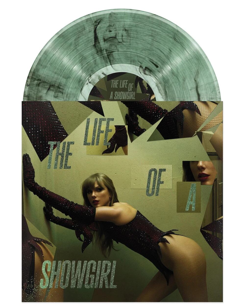 Life of a Showgirl The Shiny Bug Edition Wintergreen Onyx Marbled Vinyl *IN HAND